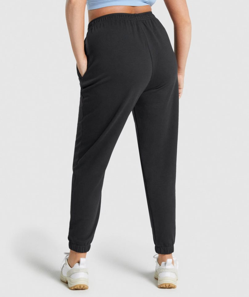 Women's Gymshark Whitney Loose Jogger Black | NZ 9QJEVY